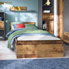 Brooklyn Single Bed in Walnut - Price Crash Furniture