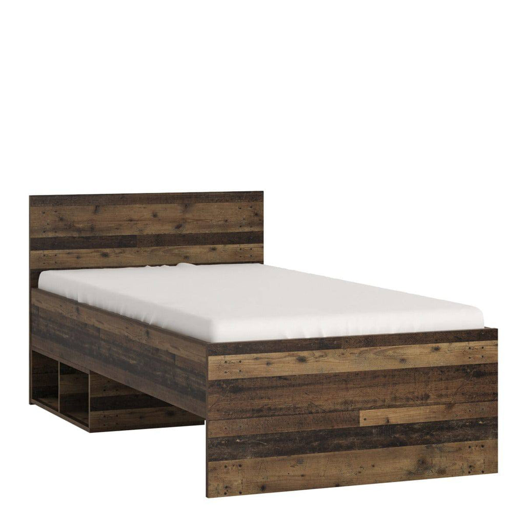 Brooklyn Single Bed in Walnut - Price Crash Furniture