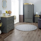 Carden 3 Piece Bedroom Set in Grey by TAD - Price Crash Furniture