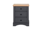 Carden Nightstand in Grey by TAD - Price Crash Furniture