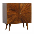 Chestnut Sunrise 2 Door Cabinet - Price Crash Furniture