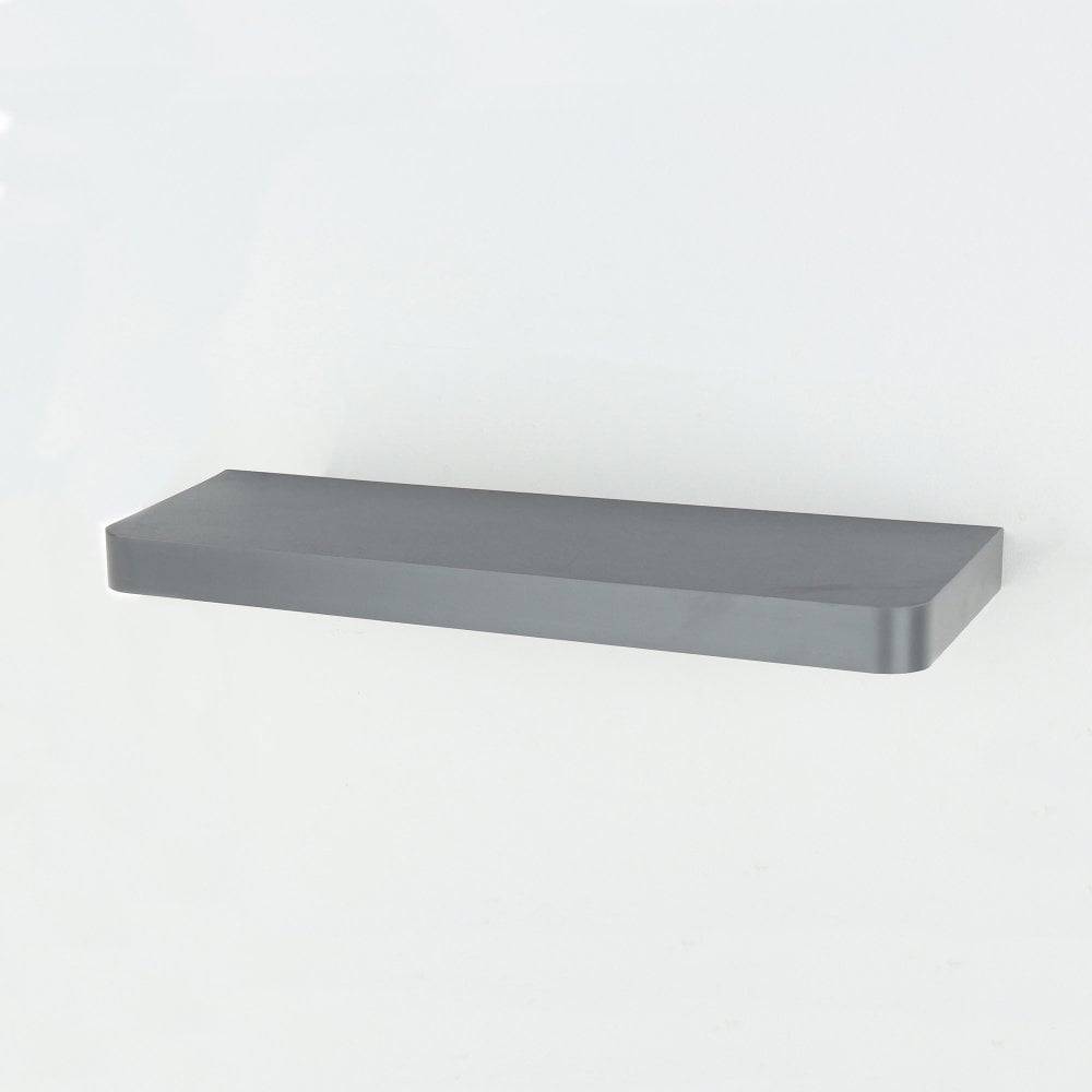 Core Arran Matt Grey 800x195mm Floating Shelf Kit - Price Crash Furniture