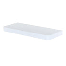 Core Arran Matt White 500x195mm Floating Shelf Kit - Price Crash Furniture