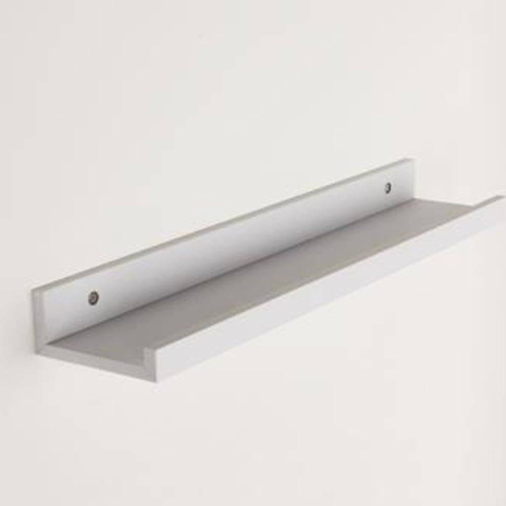 Core Dura Foiled White 48cm Display Wall Shelf - Price Crash Furniture