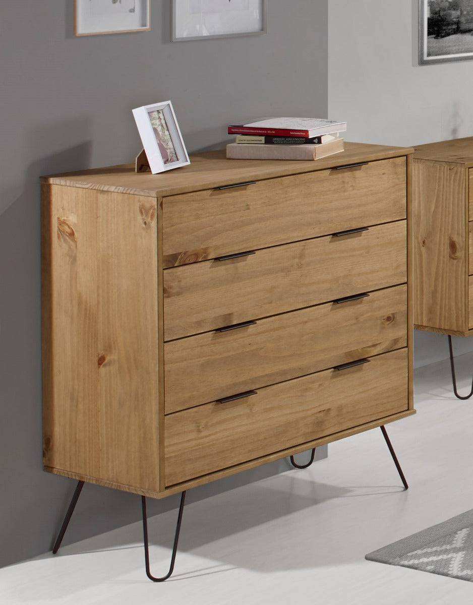 Core Products Augusta 4 Drawer Chest of Drawers - Price Crash Furniture