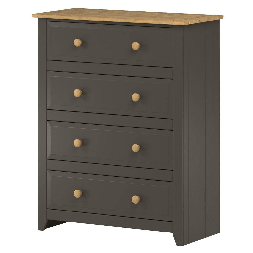 Core Products Capri Carbon 4 drawer chest - Price Crash Furniture