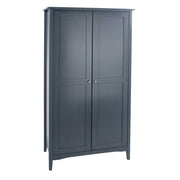 Core Products Como Blue 2 door wardrobe in Blue MDF - Price Crash Furniture