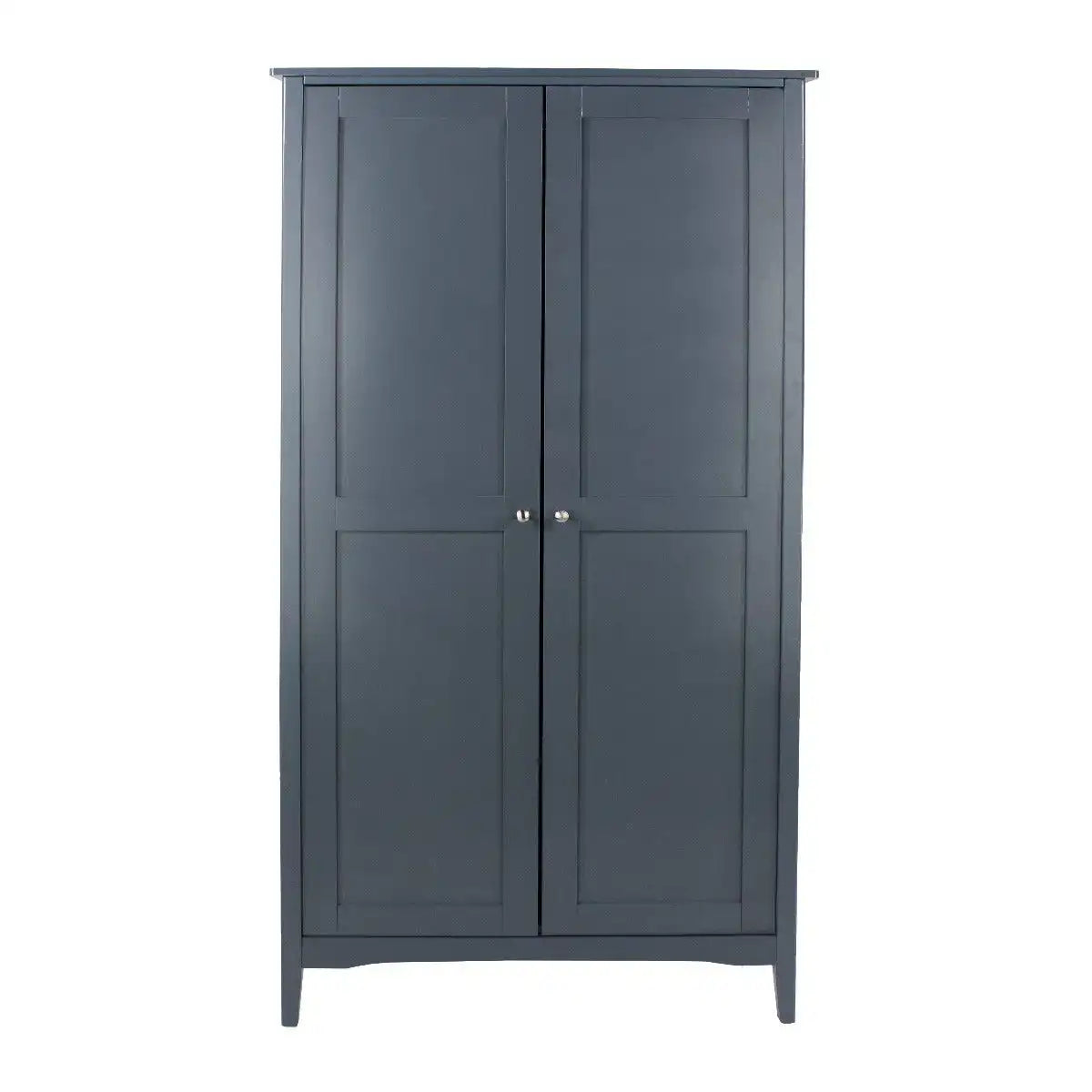 Core Products Como Blue 2 door wardrobe in Blue MDF - Price Crash Furniture