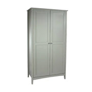 Core Products Como Light Grey 2 door wardrobe - Price Crash Furniture