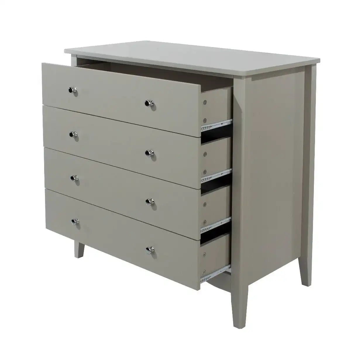 Core Products Como Light Grey 4 drawer chest - Price Crash Furniture