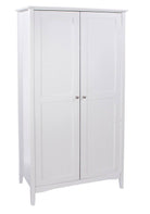 Core Products Como White 2 door wardrobe - Price Crash Furniture