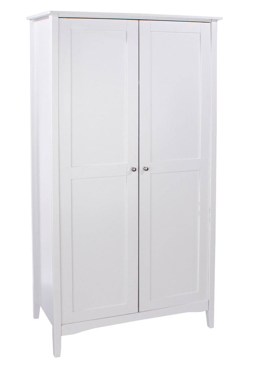 Core Products Como White 2 door wardrobe - Price Crash Furniture