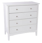 Core Products Como White 4 drawer chest - Price Crash Furniture