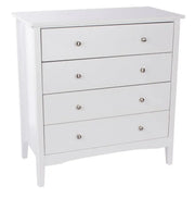 Core Products Como White 4 drawer chest - Price Crash Furniture