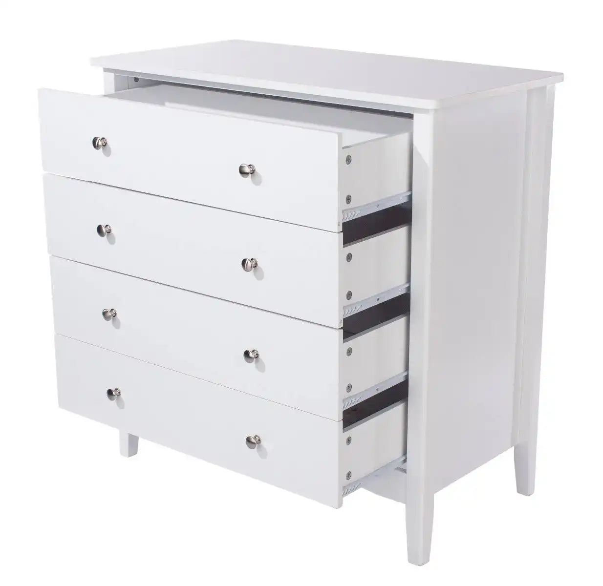 Core Products Como White 4 drawer chest - Price Crash Furniture