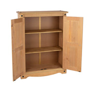 Core Products Corona Pine 2 Door Cupboard Unit - Price Crash Furniture