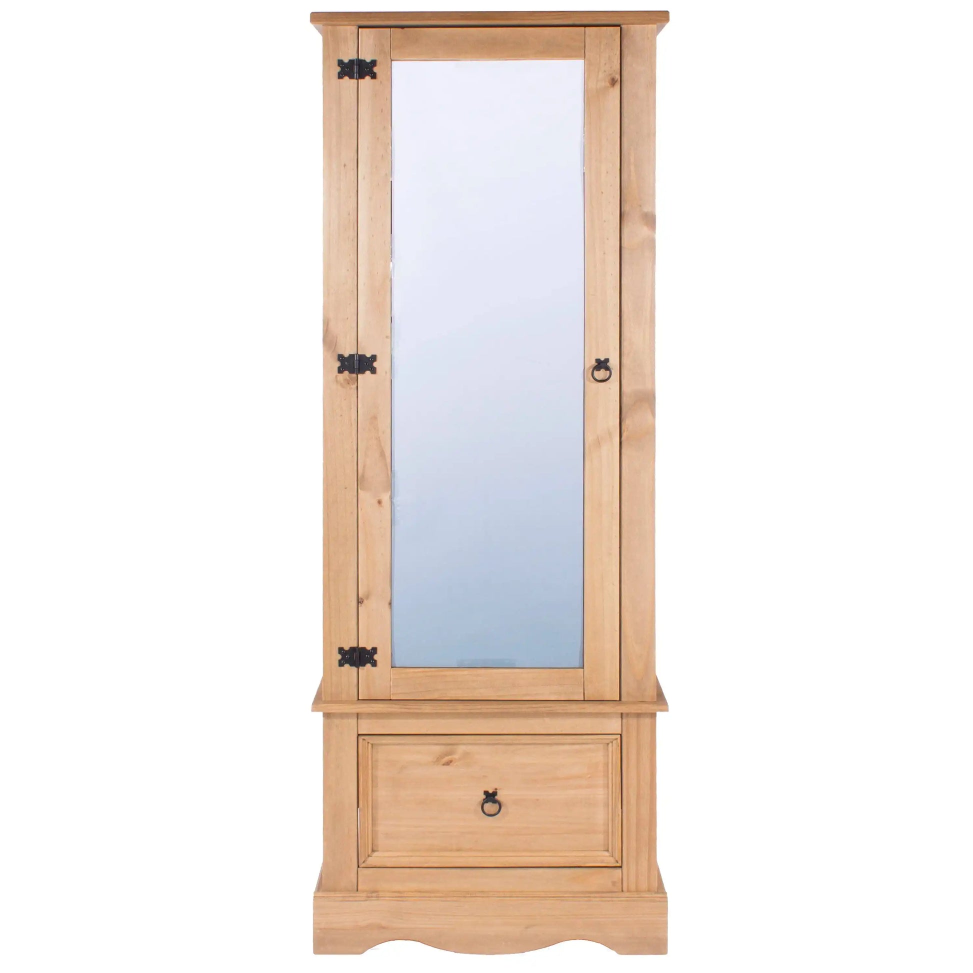 Core Products Corona Pine Armoire with Mirrored Door - Price Crash Furniture