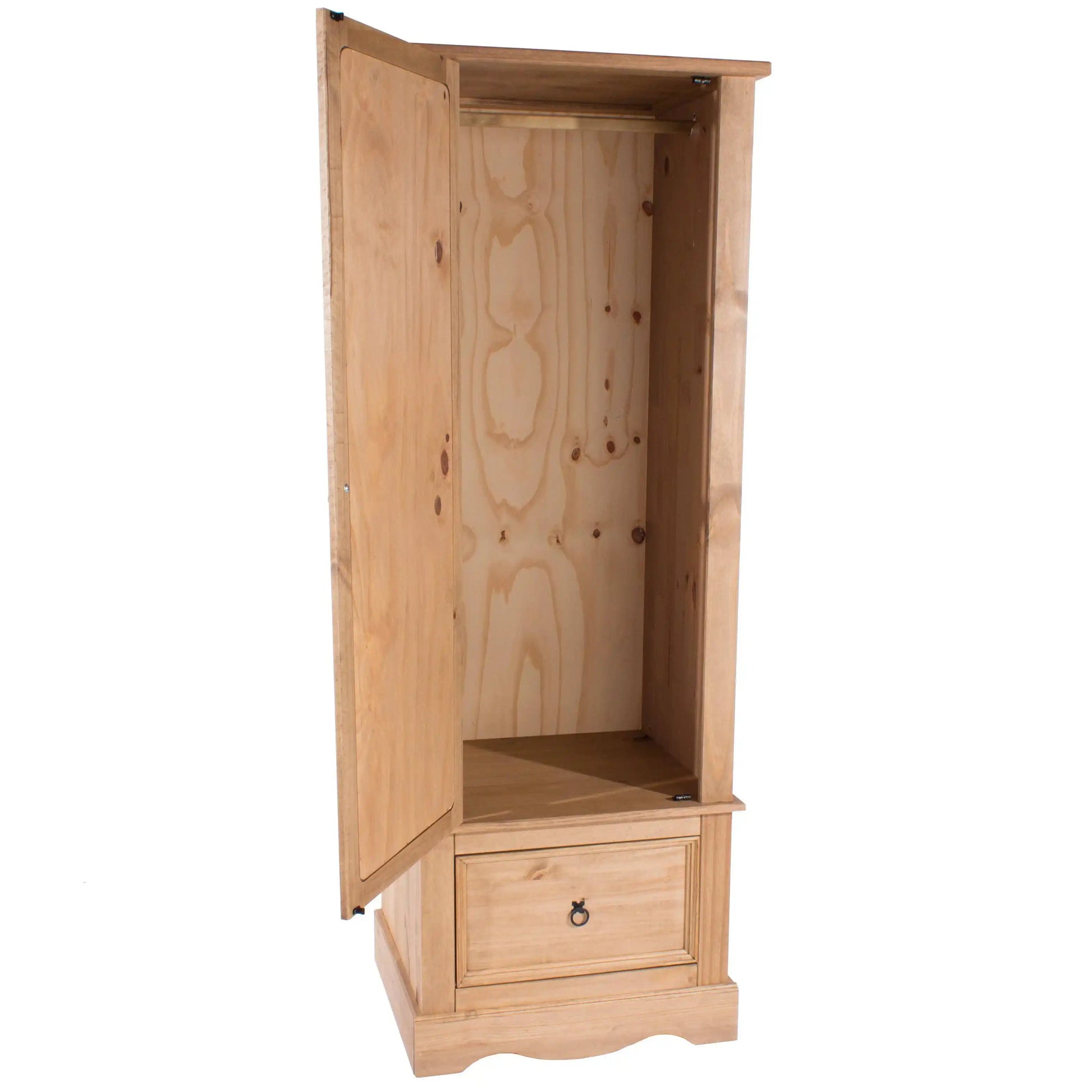 Core Products Corona Pine Armoire with Mirrored Door - Price Crash Furniture