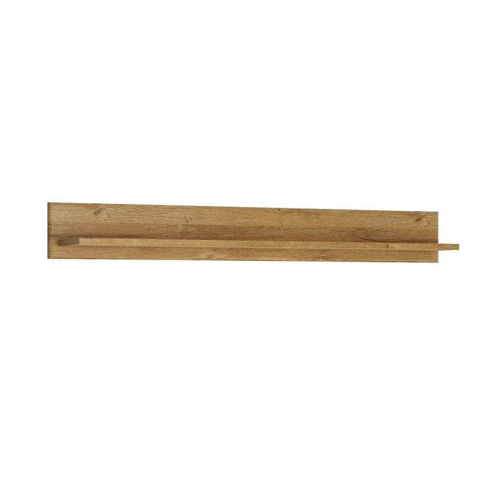 Cortina 156 cm Wall Shelf in Grandson Oak - Price Crash Furniture