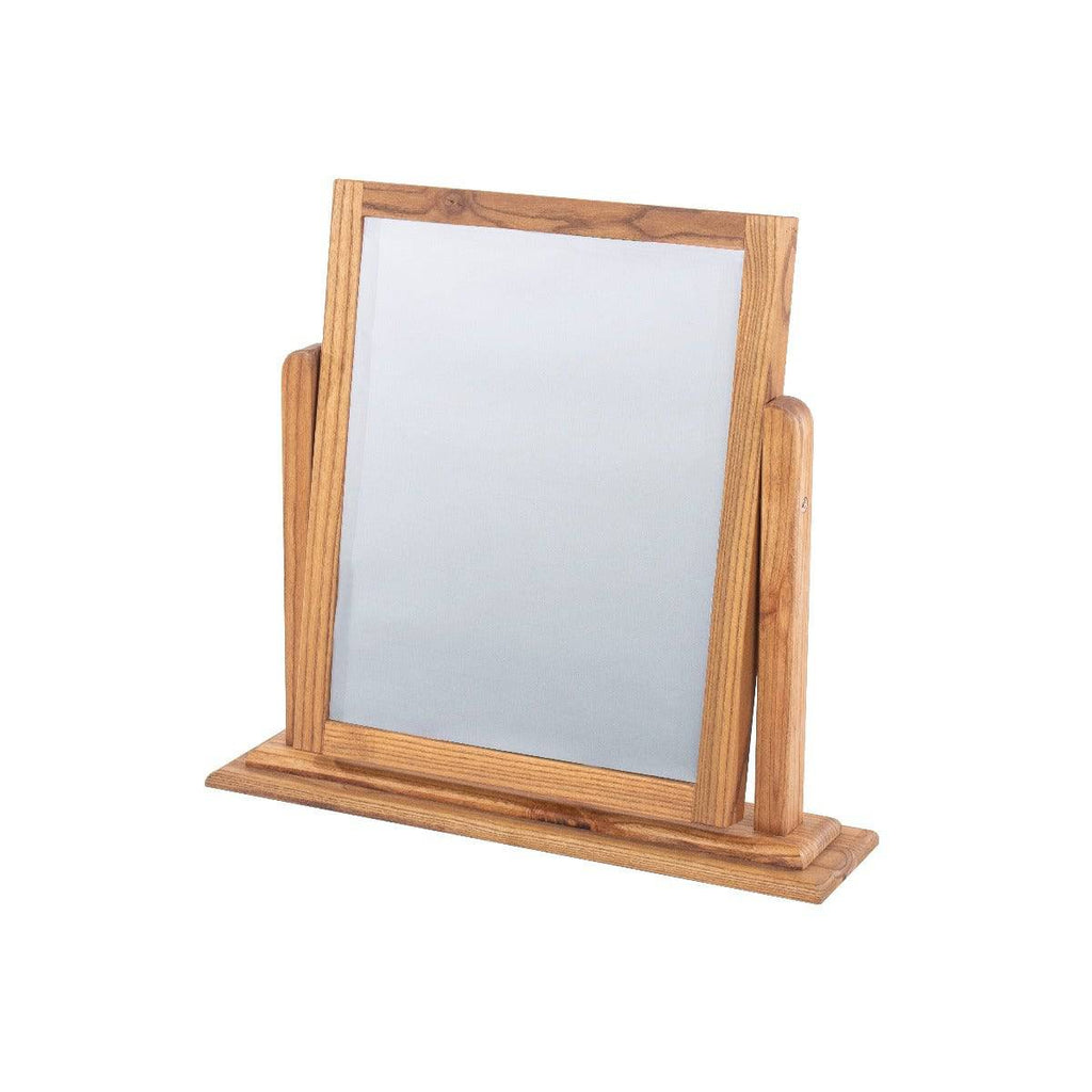 Dunkeld - single mirror, oak finish - Price Crash Furniture
