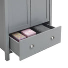 Eaton Wardrobe in Grey by TAD - Price Crash Furniture