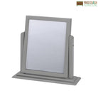 Elgin grey single dressing table tilting mirror - Price Crash Furniture