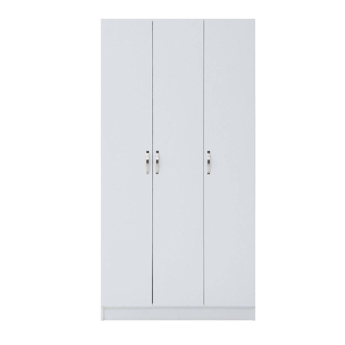 ESSENTIALS 2 DOOR WHITE WARDROBE - Price Crash Furniture