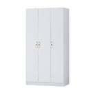 ESSENTIALS 2 DOOR WHITE WARDROBE - Price Crash Furniture