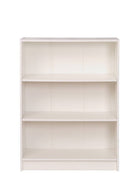 Essentials Bookcase Low Wide in White by TAD - Price Crash Furniture