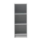 Essentials Bookcase Medium Narrow in Grey by TAD - Price Crash Furniture