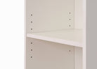 Essentials Bookcase Medium Narrow in White by TAD - Price Crash Furniture