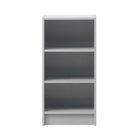 Essentials Bookcase Small Narrow in Grey by TAD - Price Crash Furniture