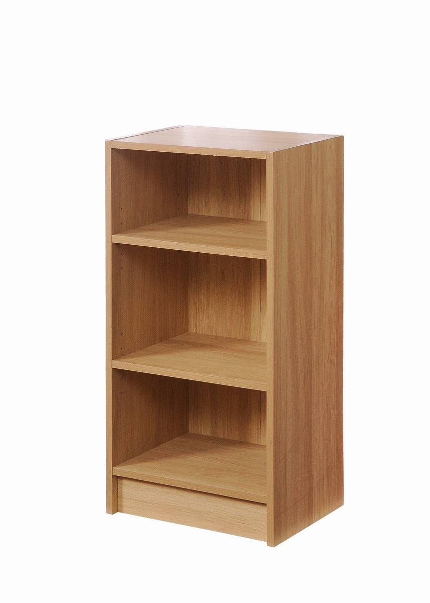 Essentials Bookcase Small Narrow in Oak by TAD - Price Crash Furniture