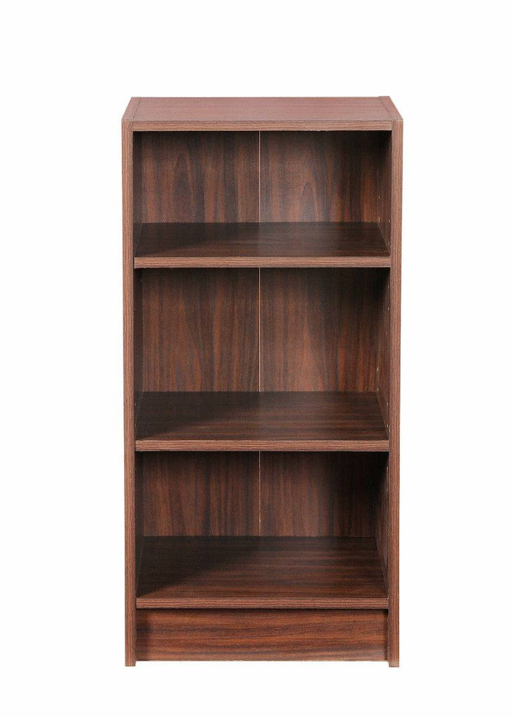Essentials Bookcase Small Narrow in Walnut by TAD - Price Crash Furniture