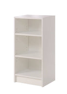 Essentials Bookcase Small Narrow in White by TAD - Price Crash Furniture