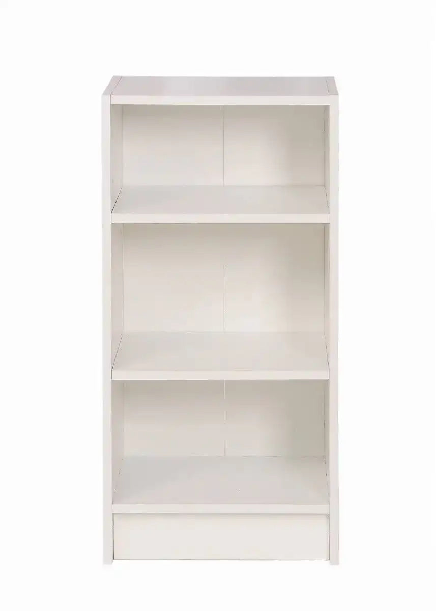 Essentials Bookcase Small Narrow in White by TAD - Price Crash Furniture