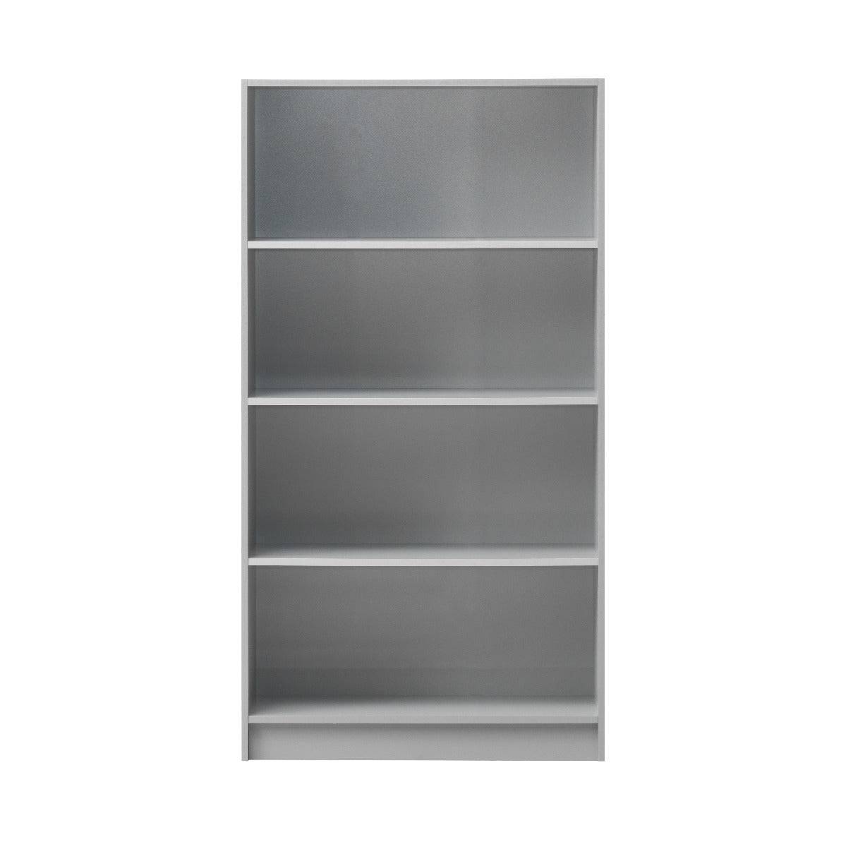 Essentials Bookcase Tall Wide in Grey by TAD - Price Crash Furniture