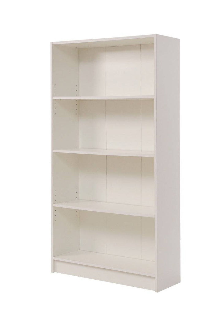 Essentials Bookcase Tall Wide in White by TAD - Price Crash Furniture