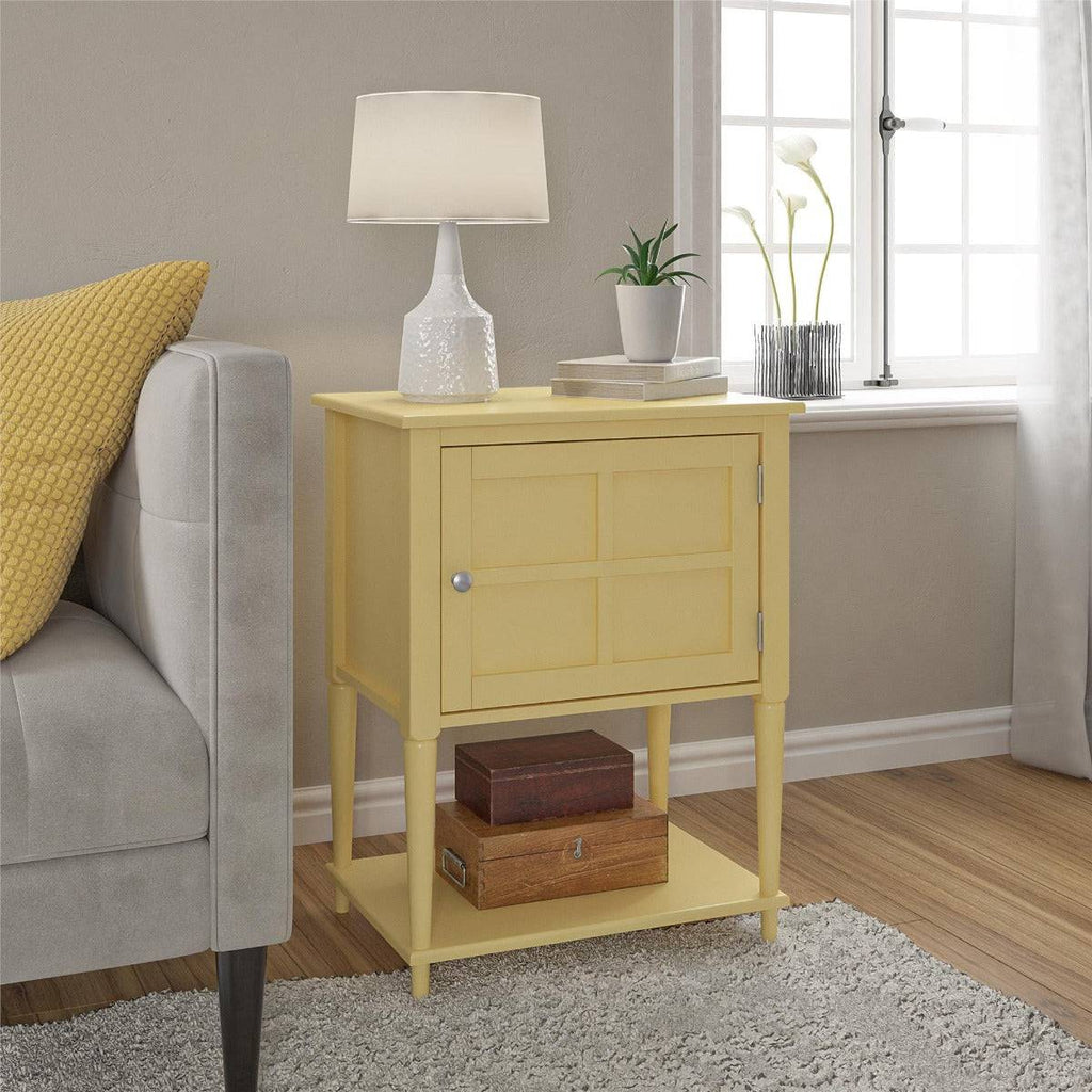Fairmont Accent Table in Off White by Dorel - Price Crash Furniture
