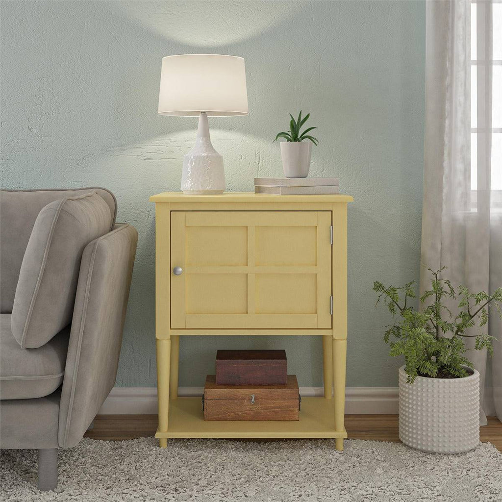 Fairmont Accent Table in Off White by Dorel - Price Crash Furniture