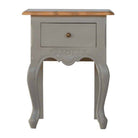 French Style 1 Drawer Bedside - Price Crash Furniture