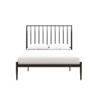 Giulia Modern Metal Double Bed in Black by Dorel - Price Crash Furniture