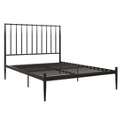 Giulia Modern Metal Double Bed in Black by Dorel - Price Crash Furniture