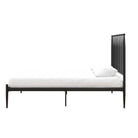 Giulia Modern Metal Double Bed in Black by Dorel - Price Crash Furniture