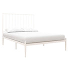 Giulia Modern Metal Double Bed in White by Dorel at Price Crash Furniture - Price Crash Furniture