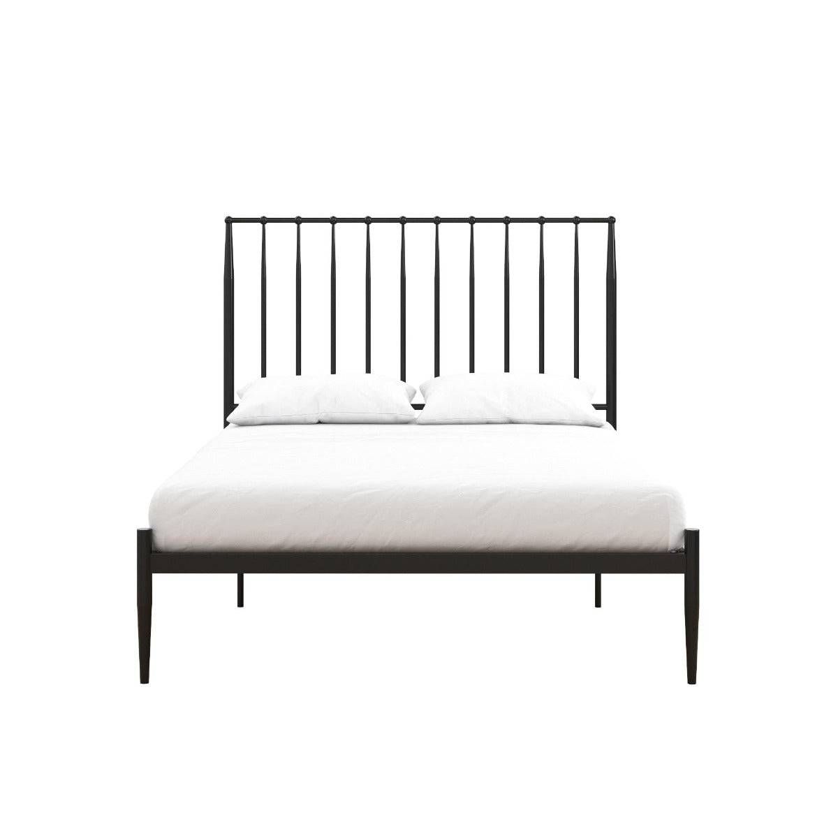 Giulia Modern Metal King size Bed in Black by Dorel - Price Crash Furniture