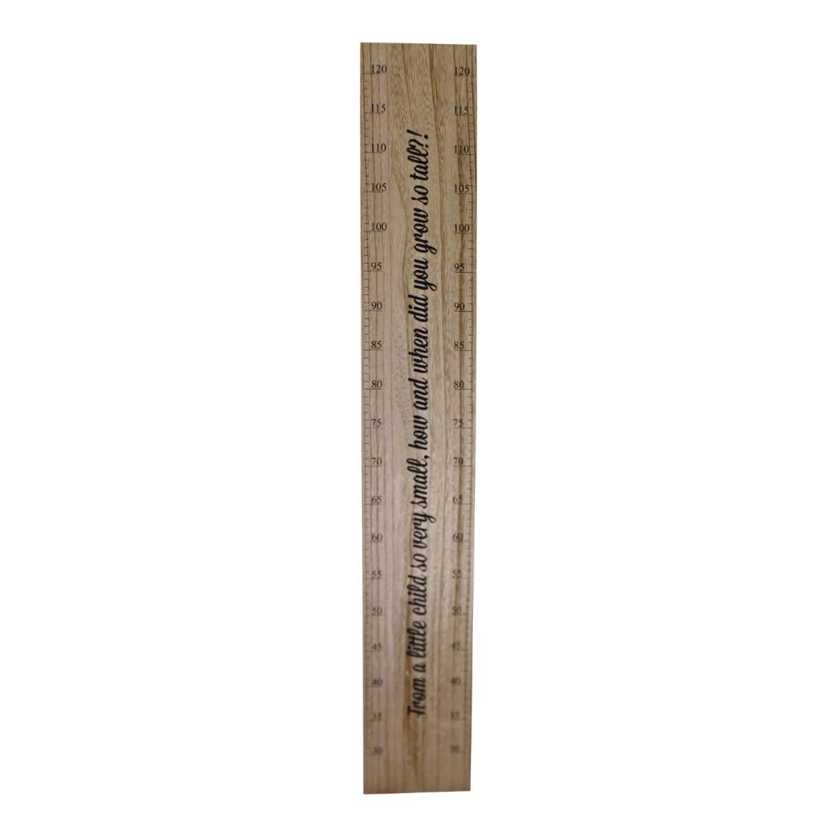 Height Chart Wall Plaque, How Did You Grow So Tall?, 100cm - Price Crash Furniture