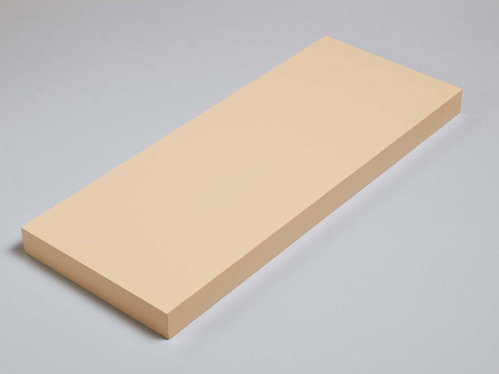 Hudson Gloss Cream 24cm Floating Shelf Kit by Core - Price Crash Furniture