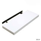 Hudson Gloss White 24cm Floating Shelf Kit by Core - Price Crash Furniture