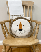 Lion Face Scatter Cushion 40cm - Price Crash Furniture